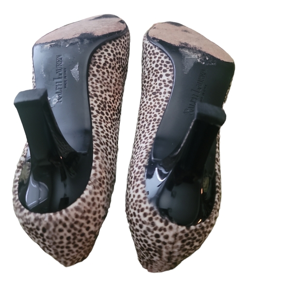 Ralph Lauren Vintage Collection Kitten Heel Pump Made in Italy Size 8 - Picture 4 of 5